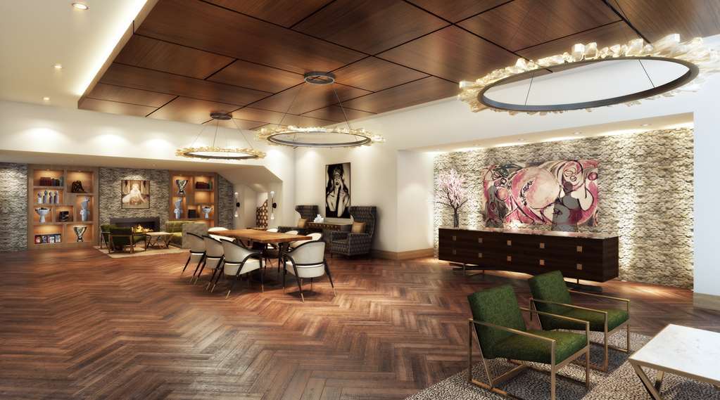 Hotel Zaza Houston Memorial City Interieur foto